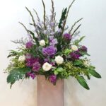 Lavish Purple Grand Opening Arrangement