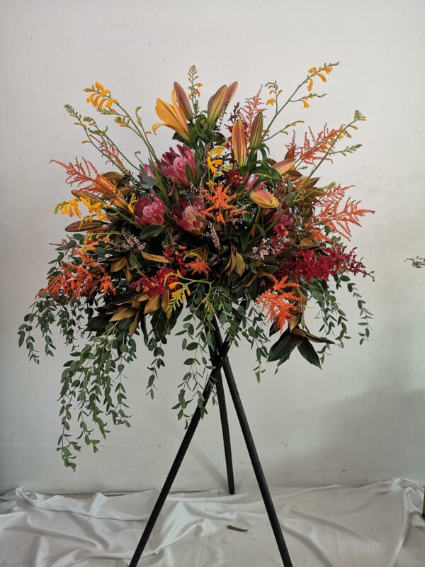 Radiant Prosperity Floral Display